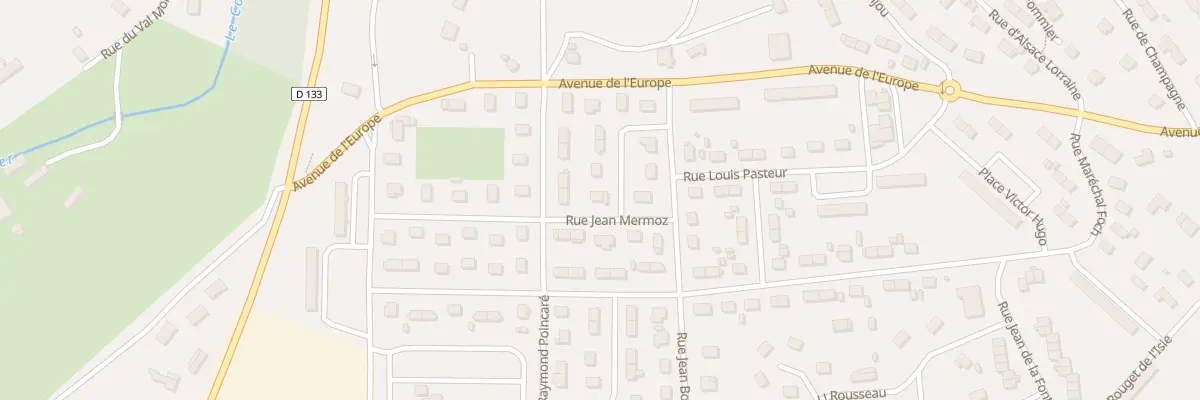 Plan du 12 Rue Ernest Trefouel à Bernay
