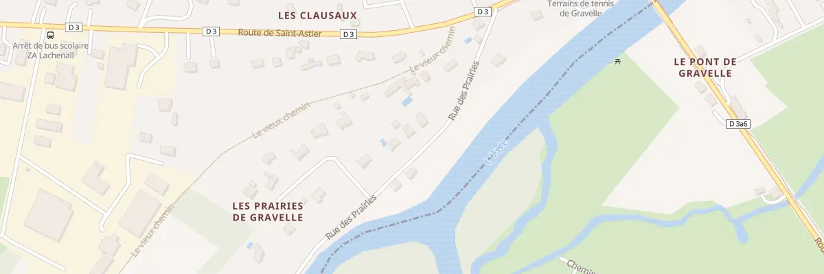 Plan du 10 Rue des Prairies à Annesse-et-Beaulieu