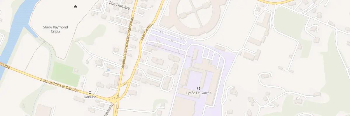 Plan du 5 Rue Darwin à Auch