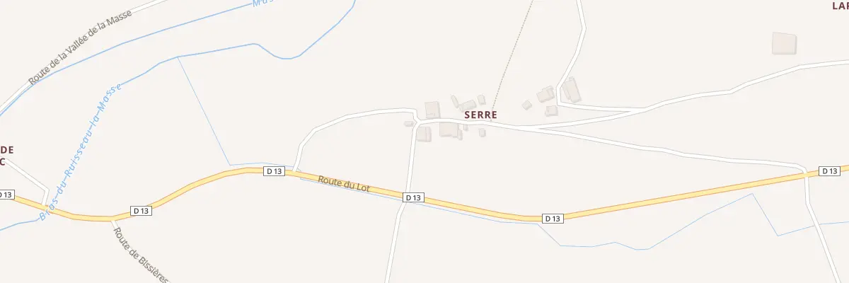 Plan du 5000F Serre à Laugnac