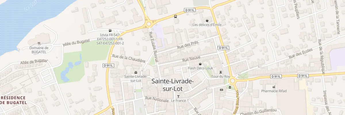 Plan du 11 Rue Neuve à Sainte-Livrade-sur-Lot