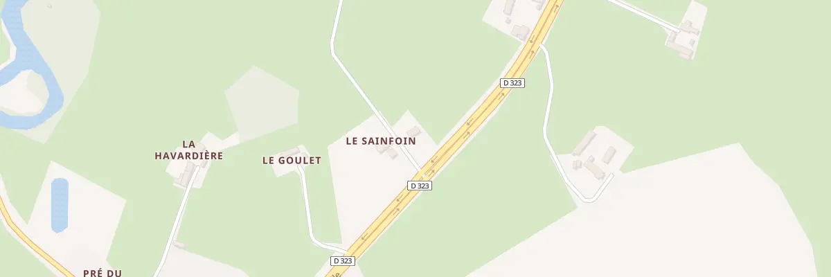 Plan du 5 Rte de la Ferte à Sceaux-sur-Huisne