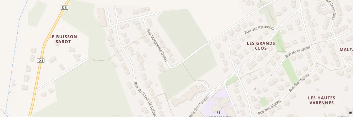 Plan du 18 Rue Marguerite Duras à Artannes-sur-Indre