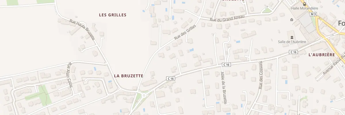 Plan du 34T Rue de la Bruzette à Fondettes