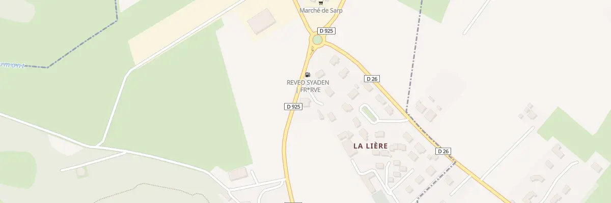 Plan du 5013 La Liere à Sarp