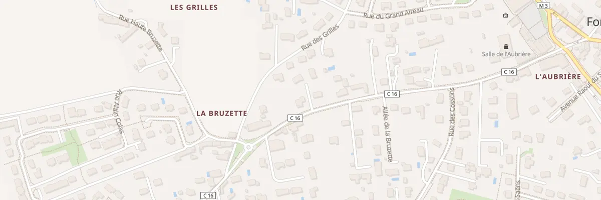 Plan du 36 Rue de la Bruzette à Fondettes