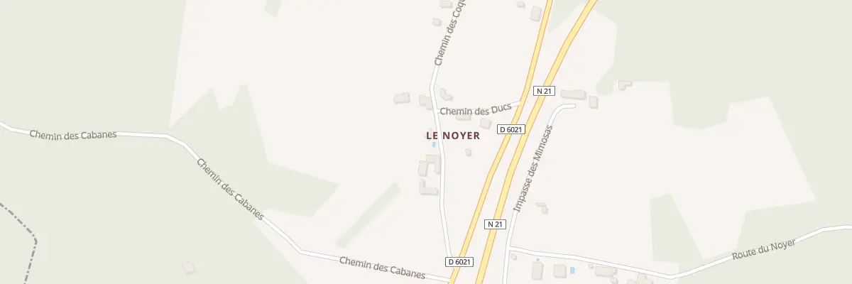 Plan du 8 Le Noyer à Douville