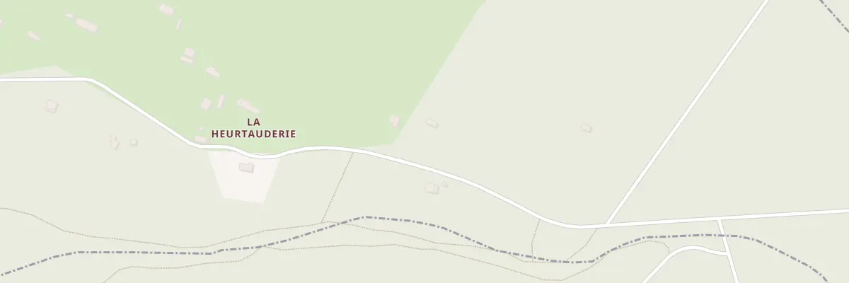 Plan du 54 La Heurtaudrie aux Genettes