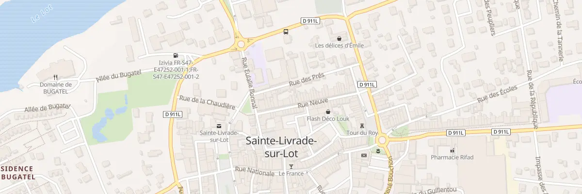 Plan du 15 Rue Neuve à Sainte-Livrade-sur-Lot