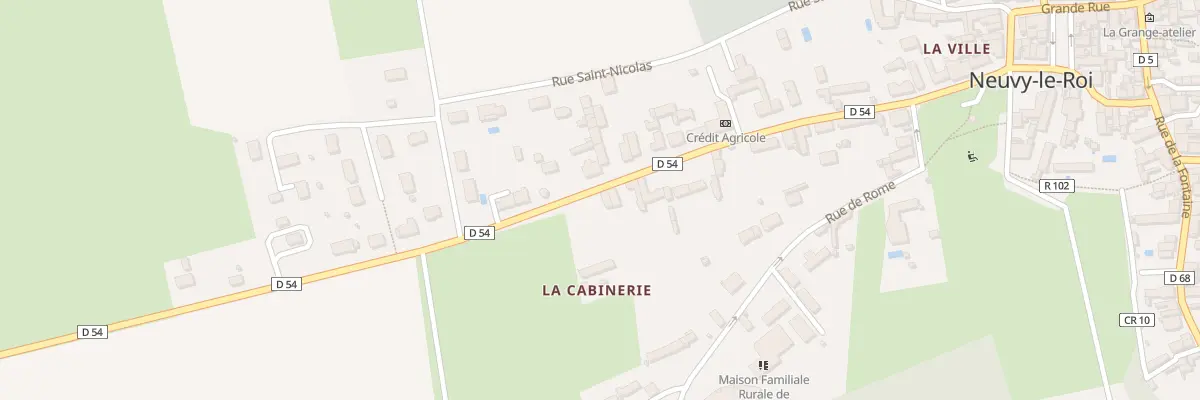 Plan du 18 Rue du 11 Novembre 1918 à Neuvy-le-Roi