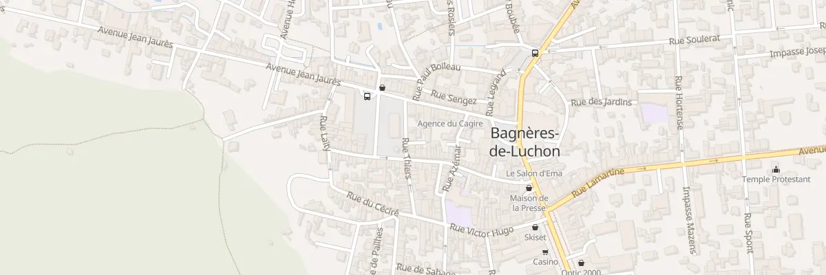 Plan du 3 Pl G Rouy à Bagnères-de-Luchon