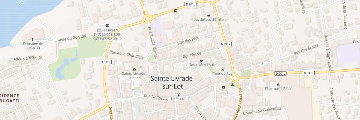 Plan du 18 Rue Neuve à Sainte-Livrade-sur-Lot