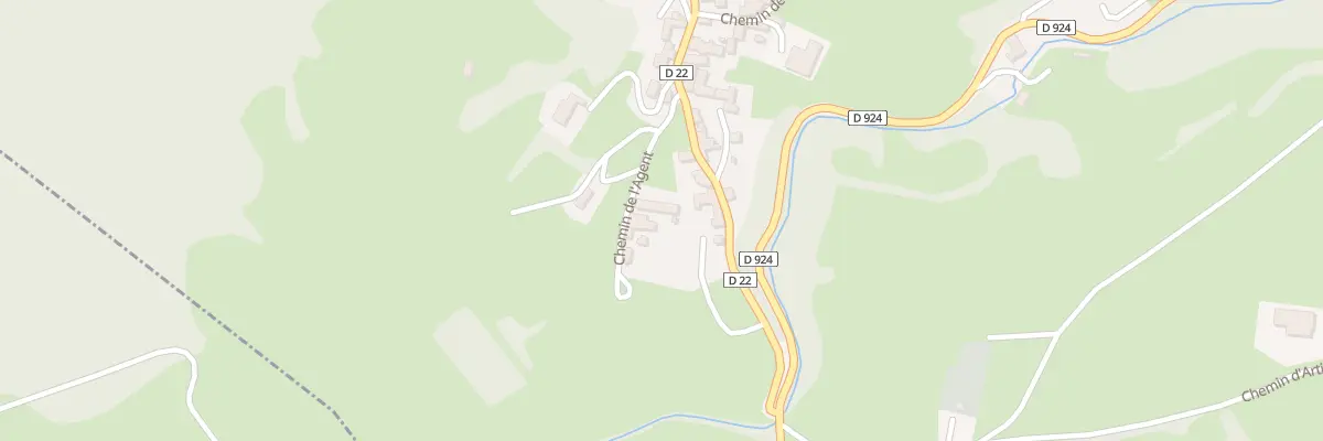 Plan du 12 Coume à Thèbe