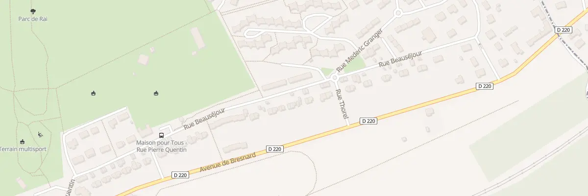 Plan du 56 Rue Beausejour à Rai
