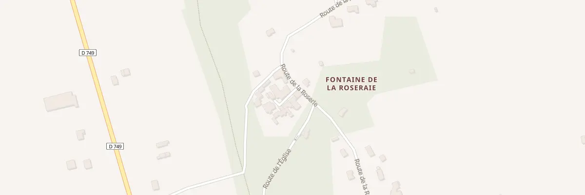 Plan du 1 Imp de la Roserie à Bellefonds
