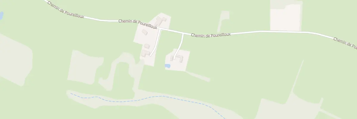 Plan du 5034 Poureilloux Dessus à Lalanne
