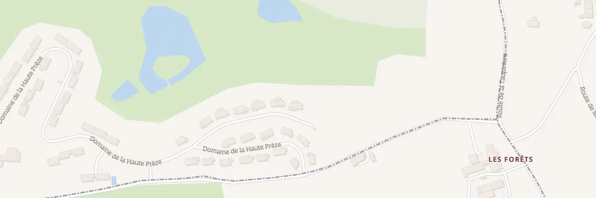 Plan du 47 Dom Domaine de la Haute Preze à Rouzède