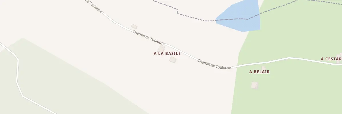 Plan du 5023 Au Cap du Bosc à Ornézan