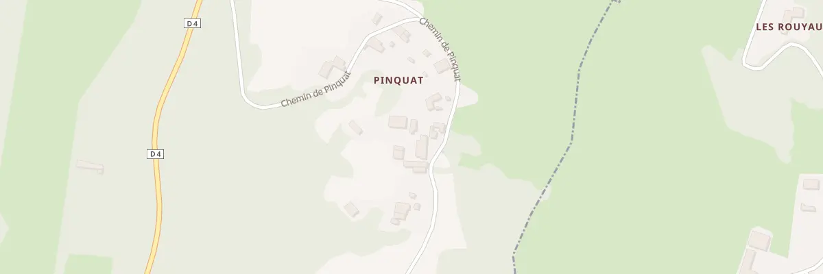 Plan du 646 Che de Pinquat à Manzac-sur-Vern