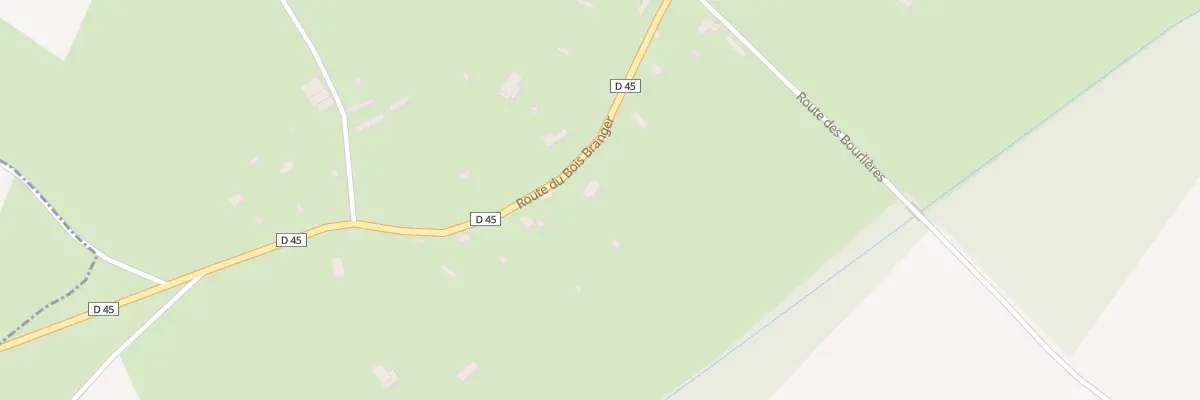Plan du 1621 Hameau du Bois Branger à La Haye-Saint-Sylvestre