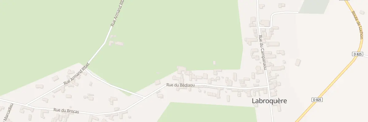 Plan du 107 Le Village à Labroquère