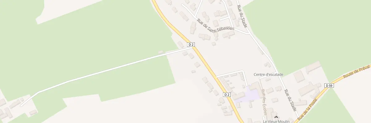 Plan du 23 Rue de Mamers à La Chapelle-du-Bois