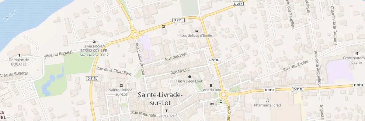 Plan du 35 Rue Neuve à Sainte-Livrade-sur-Lot