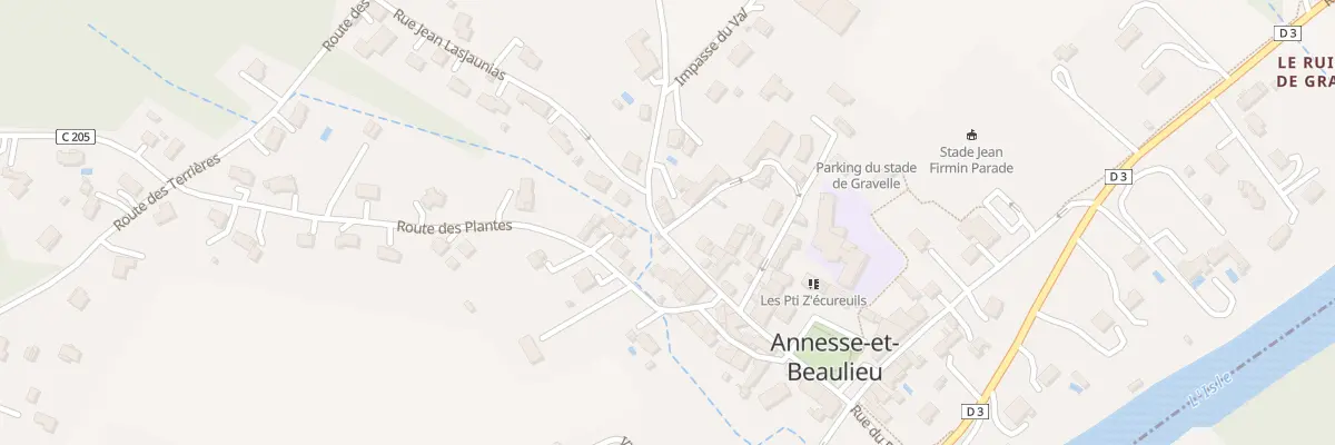 Plan du 20 Rue du 8 mai à Annesse-et-Beaulieu