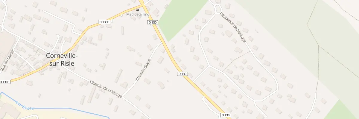 Plan du 161 Rte de Montfort à Corneville-sur-Risle