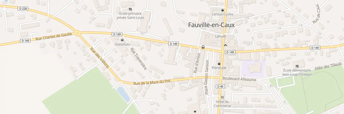 Plan du 813 Rue Charles de Gaulle à Terres-de-Caux