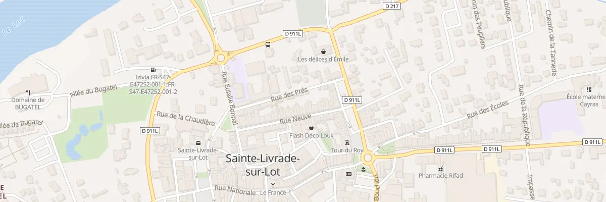 Plan du 37 Rue Neuve à Sainte-Livrade-sur-Lot