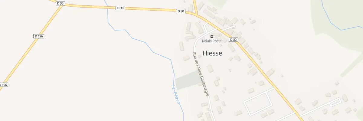 Plan du 6 Rue de l’Abbe Goutenegre à Hiesse