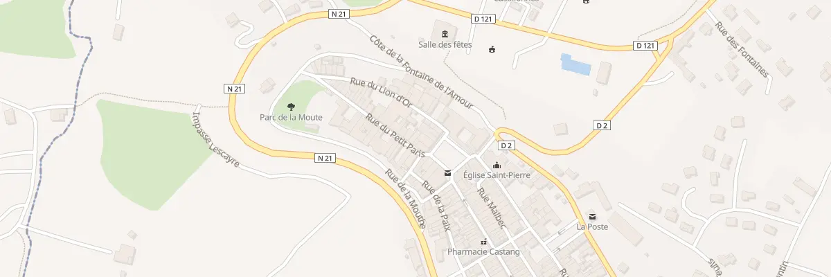 Plan du 5 Rue du Petit Paris à Castillonnès
