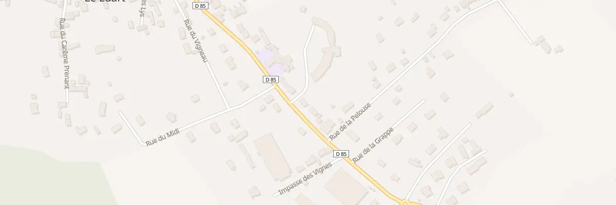 Plan du 22B Rue des Vignes au Luart