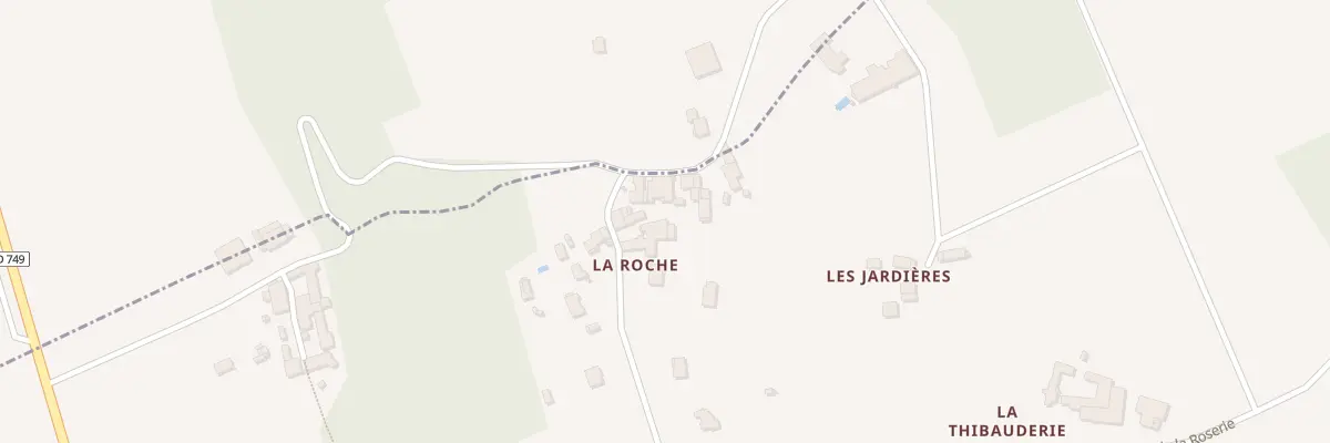 Plan du 18 La Roche à Bellefonds