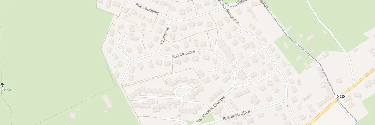 Plan du 15 Rue Mouchel à Rai