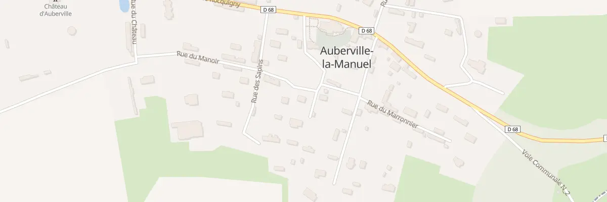 Plan du 6 Imp de la Mairie à Auberville-la-Manuel