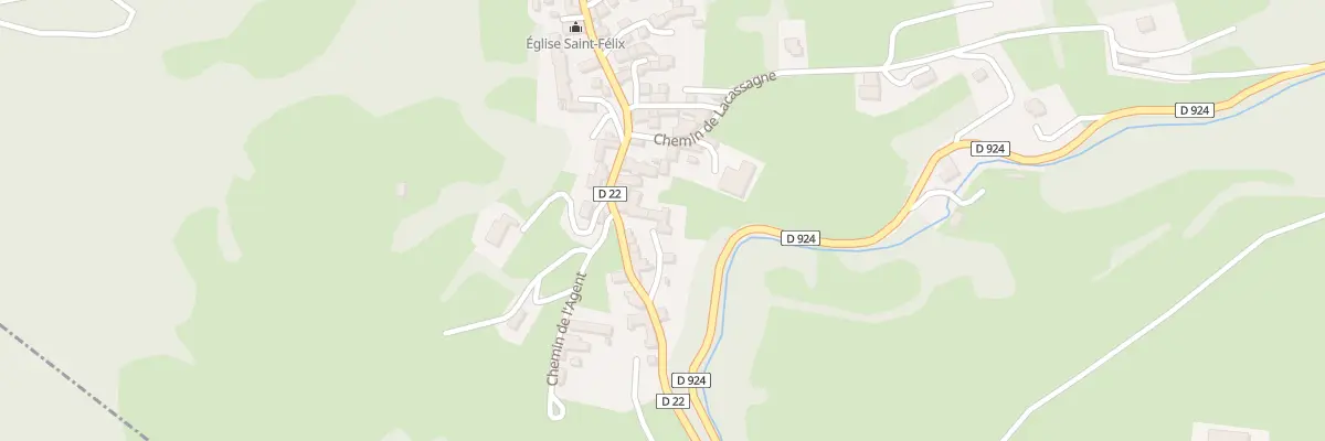 Plan du 5052 Le Village à Thèbe