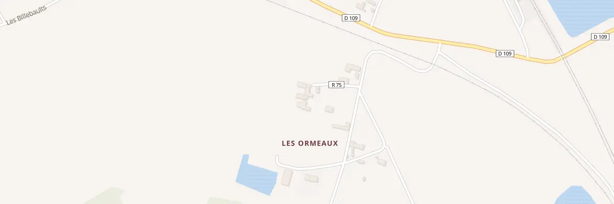 Plan du 10 Les Ormeaux à La Celle-Saint-Avant