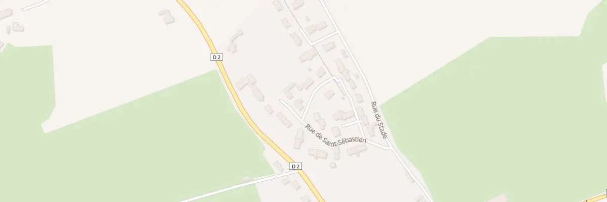 Plan du 6 Rue Saint Sebastien à La Chapelle-du-Bois