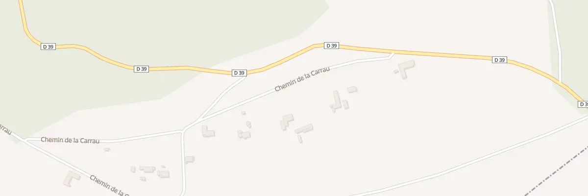 Plan du 154 Cap de la Carrau à Saint-Plancard
