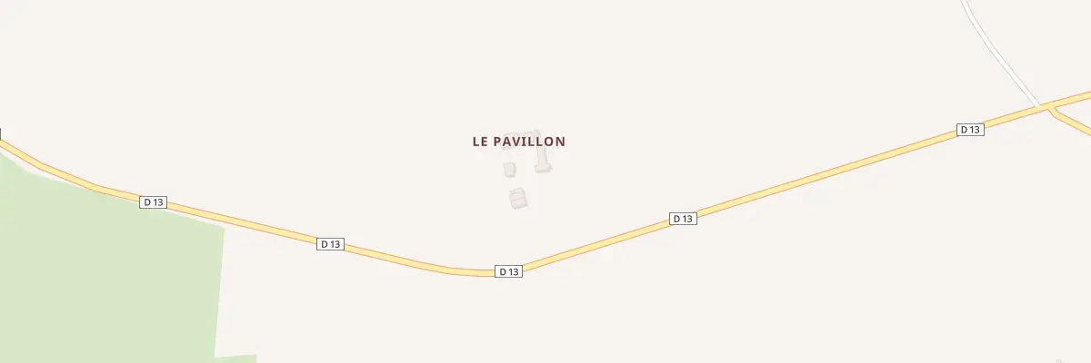 Plan du 1 Le Pavillon à Tresson