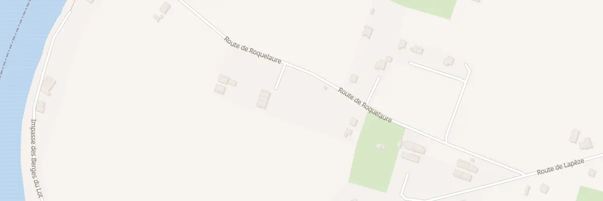 Plan du 384 Rte de Roquelaure à Sainte-Livrade-sur-Lot