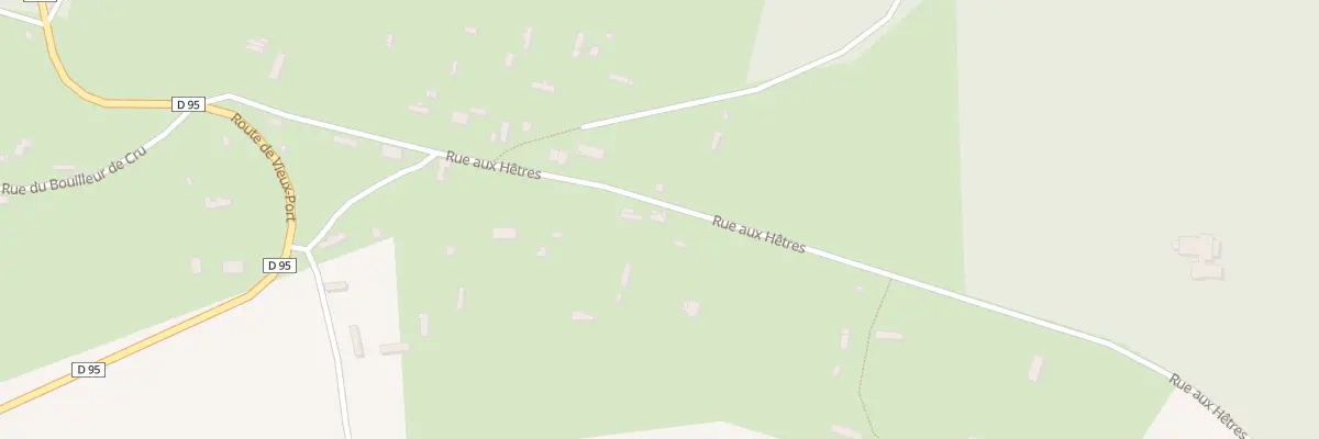 Plan du 365 Rue aux Hetres à Trouville-la-Haule