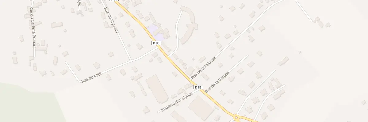 Plan du 24 Rue des Vignes au Luart