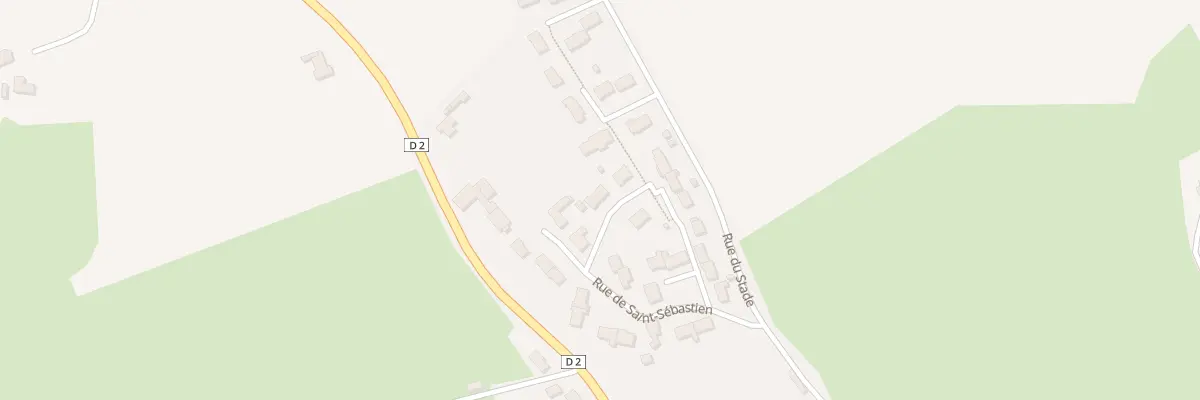 Plan du 2 Rue des Pensées à La Chapelle-du-Bois
