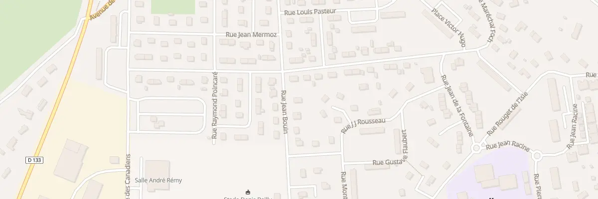 Plan du 11 Rue Jean Bouin à Bernay