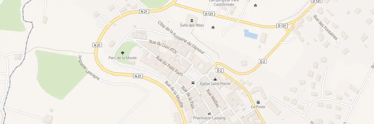 Plan du 5199 Rue du Lion d’Or à Castillonnès