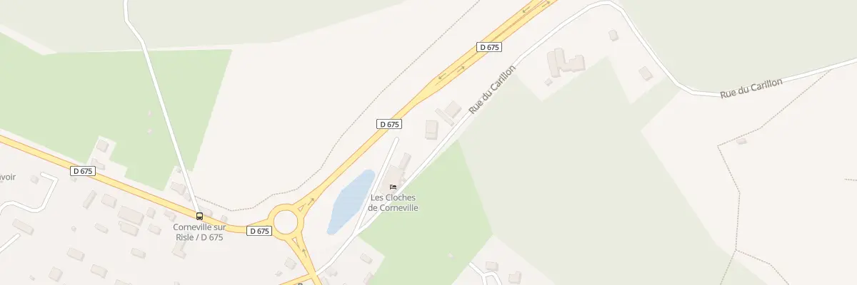 Plan du 117 Rue du Carillon à Corneville-sur-Risle