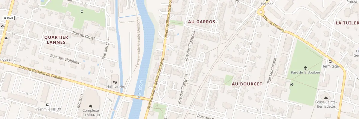 Plan du 15 Rue des Cigognes à Auch